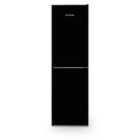 Montpellier Low Frost Fridge Freezer In Black