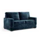 Jay-Be ® Urban Sofa Bed With E-pocket Mattress - Two Seater - Luxe Velvet Airforce