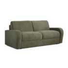 Jay-Be ® Deco Sofa Bed With E-sprung Mattress - Three Seater - Cosy Chenille Hedge