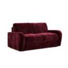 Jay-Be ® Deco Sofa Bed With E-sprung Mattress - Two Seater - Luxe Velvet Shiraz