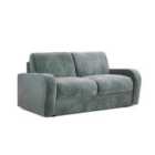 Jay-Be ® Deco Sofa Bed With E-sprung Mattress - Two Seater - Cosy Chenille Aqua