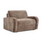 Jay-Be ® Deco Snuggler Sofa Bed With E-sprung Mattress - Luxe Velvet Cedar