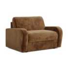 Jay-Be ® Deco Snuggler Sofa Bed With E-sprung Mattress - Cosy Chenille Cork