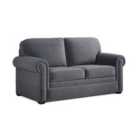 Jay-Be ® Heritage Sofa Bed With E-pocket Mattress - Two Seater - Brushed Twill Admiral***