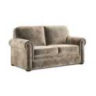Jay-Be ® Heritage Sofa Bed With E-pocket Mattress - Two Seater - Luxe Velvet Mink