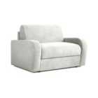 Jay-Be ® Deco Snuggler Sofa Bed With E-sprung Mattress - Cosy Chenille Beam