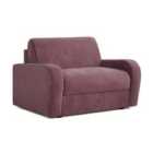 Jay-Be ® Deco Snuggler Sofa Bed With E-sprung Mattress - Cosy Chenille Mauve