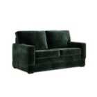 Jay-Be ® Urban Sofa Bed With E-pocket Mattress - Two Seater - Luxe Velvet Bottle Green