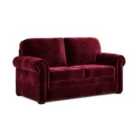 Jay-Be ® Heritage Sofa Bed With E-pocket Mattress - Two Seater - Luxe Velvet Shiraz