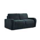 Jay-Be ® Deco Sofa Bed With E-sprung Mattress - Two Seater - Cosy Chenille Cobalt