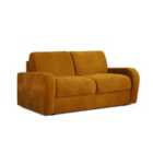 Jay-Be ® Deco Sofa Bed With E-sprung Mattress - Two Seater - Luxe Velvet Saffron