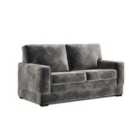 Jay-Be ® Urban Sofa Bed With E-pocket Mattress - Two Seater - Luxe Velvet Steel