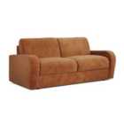 Jay-Be ® Deco Sofa Bed With E-sprung Mattress - Three Seater - Cosy Chenille Spice