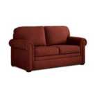 Jay-Be ® Heritage Sofa Bed With E-pocket Mattress - Two Seater - Brushed Twill Burnt Amber***