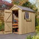 Rowlinson Premium Heritage 6x4 Shed Pressure Treated