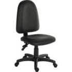 Chilli Seating Mist 2 Office Chair - Upholstered In Black Vinyl