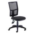 Chilli Seating Mist 2 Mesh Back Office Chair - Black Fabric
