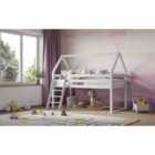 Flair Ellie House Midsleeper White