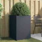 vidaXL Planter Anthracite 52X48X75cm Cold-rolled Steel