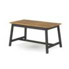 Core Products Corona Black Live Edge Large Dining Table