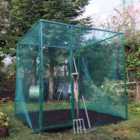 Gardenskill Walk In Heavy Duty Crop Cage And Plant Protection Grow House 4X2X2M With Door