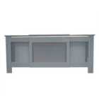 Jack Stonehouse Matt Grey Diamond Radiator Cover - Adjustable