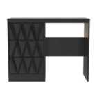 Ready Assembled Las Vegas Vanity In Deep Black & Black Matt