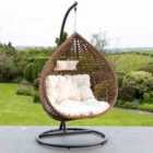 Artemis Home Henley Swing Egg Pod Chair - Cream