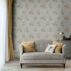 Darcy James Oleana Floral Cream Wallpaper 10m x 53cm