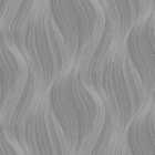 Muriva Orla Wave Slate Wallpaper 10m x 53cm