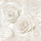 Muriva Madison Glitter Pearl Wallpaper 10m x 53cm