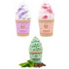 Suck UK Blueberry Rippe, Mint Ice Cream & Raspberry Ripple Socks