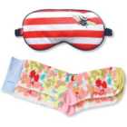 Portico Designs Ltd Joules Bright Side Eye Mask + Socks Set