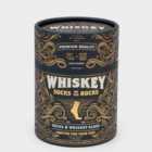 Suck UK Luckies Of London Novelty Socks & Whiskey Glass