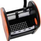 HOMCOM Mop Bucket On Wheels w/ Carry Handle, Mop Holder And Plastic Body