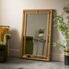 Gallery Direct Sorrento Rectangle Mirror Gold 1210X800Mm