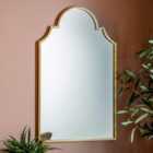 Gallery Direct Calga Mirror Gold 500X20X800Mm