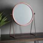 Gallery Direct Westonia Mirror Bronze 360Mm
