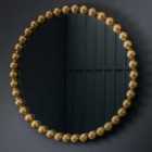 Gallery Direct Calista Round Mirror Gold 800X50X800Mm