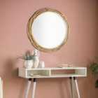 Gallery Direct Camira Mirror Gold 800X25X800Mm
