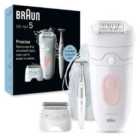 Braun Silk-?pil 5, Epilator For Easy Hair Removal, Wet & Dry, Lasting Smooth Skin, With Lady Shaver Head, Trimmer Comb & Bikini Trimmer, 5-230