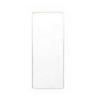 Gallery Direct Heyfield Leaner Mirror Gold 700X35X1700