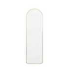 Gallery Direct Heyfield Arch Mirror Gold 450X35X1500Mm