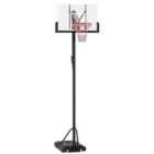 SPORTNOW 2.35-3.05m Basketball Hoop and Stand