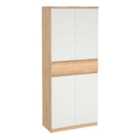 Furniture To Go Naia Shoe Cabinet With 4 Doors + 1 Drawer