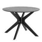 Furniture To Go I_duncan Round Coffee Tablein Black 105X75Cm