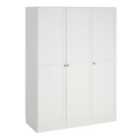 Furniture To Go Brande Wardrobe With 3 Frame Doors In White