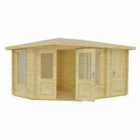 Shire Corner Log Cabin 44 mm Rita