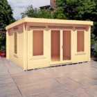Shire Emneth 10 ft x 13 ft Log Cabin