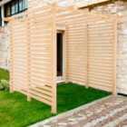 Shire Ivy Pergola Kit 8 ft x 8 ft with Sides